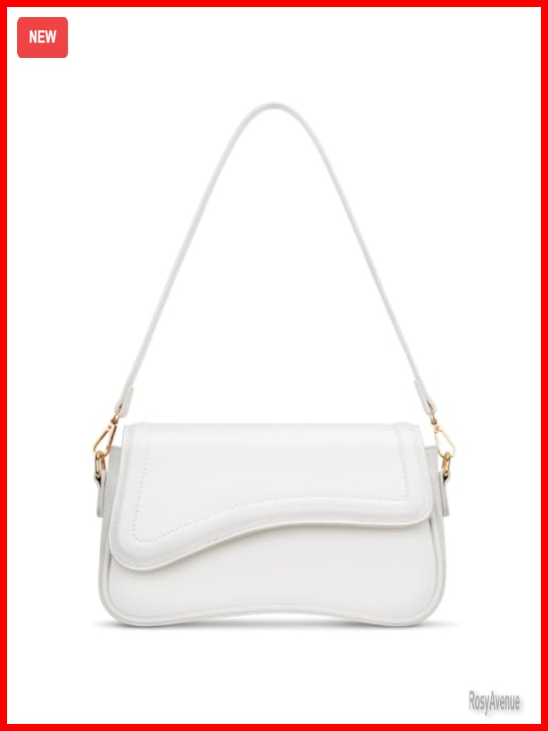 Pu Leather Hobo Shoulder Bag With Detachable Chain